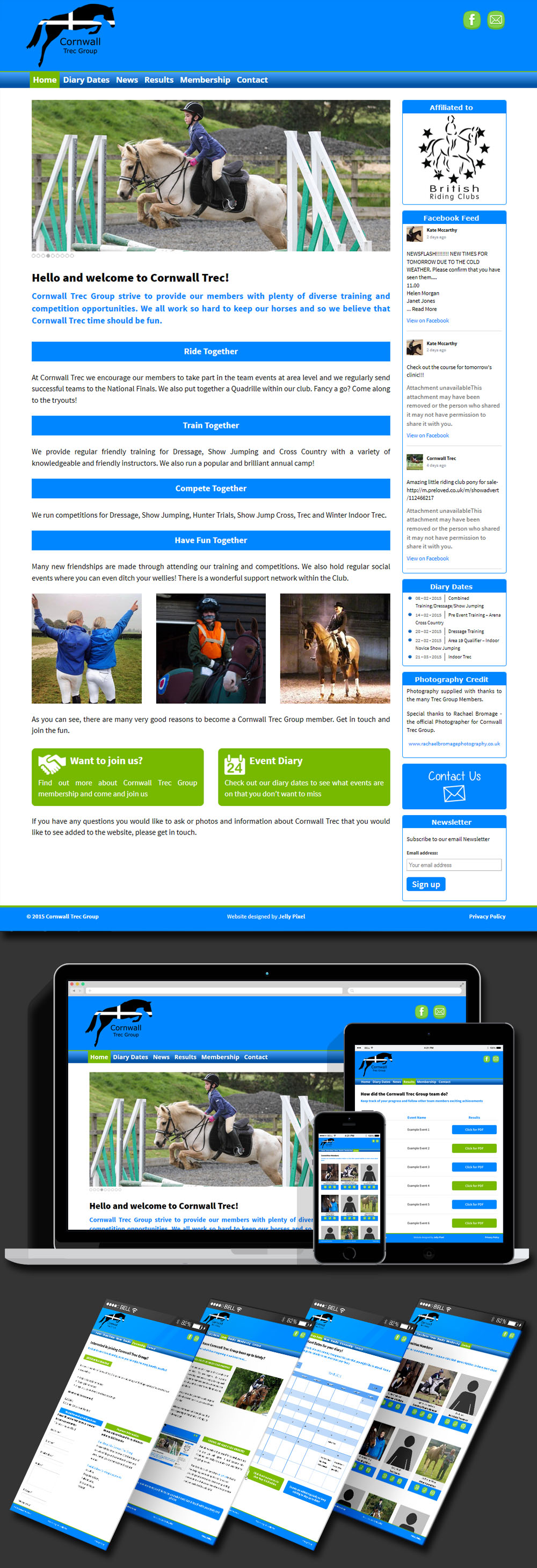 Cornwall Trec Group Website Design